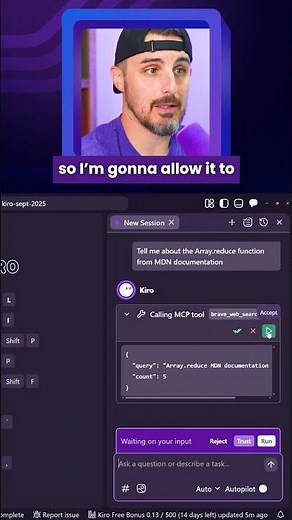 Brave Search MCP Tool in ACTION! (Amazon Kiro)
