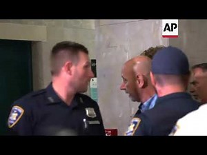 Veteran arraigned in NY subway death case