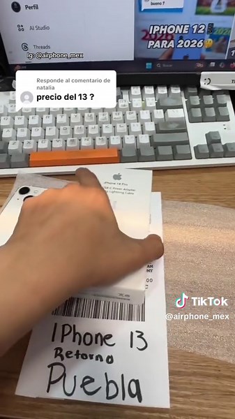 📱iPhone 13 en 2026… ¿CUÁNTO vale realmente?😱 ig: @airphone_mex 📥