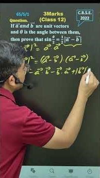 CBSE 2022 Vectors Question 😱 Same Pattern Every Year! #shorts