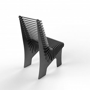 DIY Metal Chair DXF Welding Kit: CNC Plasma Cut File (8mm) - Etsy