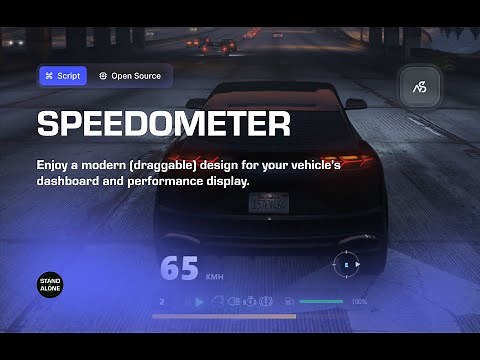 [SHOWCASE] The ULTIMATE FREE SPEEDOMETER for FiveM