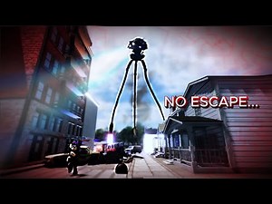 WAR of the WORLDS: Surviving INSANE Tripod Attacks in ROBLOX