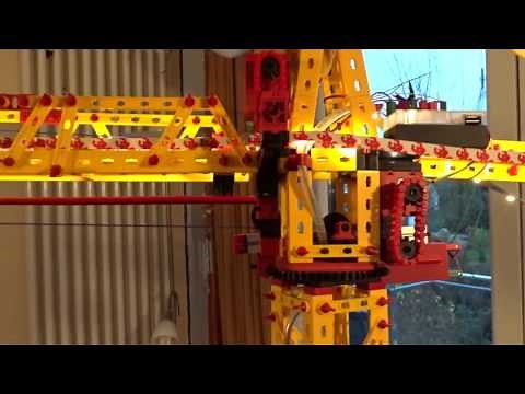fischertechnik superkran - auf 1.80m aufgepimpt