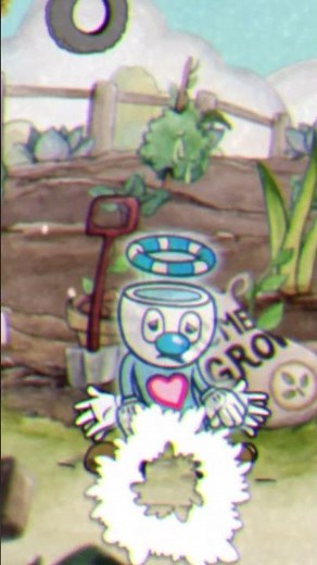 Cuphead & Mugman & Ms. Chalice Hit Animation #cuphead