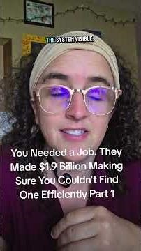 They Made 1.9 Billion Making Sure You Couldn't A Job Efficiently Part 1
