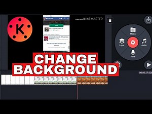 How to Change Background of Photo in KineMaster 2025?
