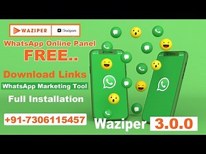 Waziper v3.0.0 - WhatsApp Marketing Tool Extended License Full Installation with Download Link