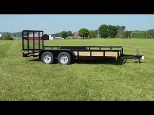 Gatormade 16Ft Dual Axle Utility Trailer
