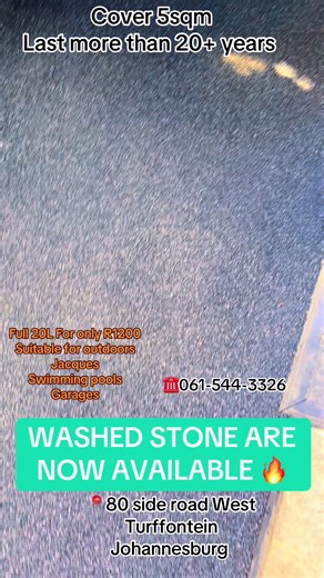 Washed Stones Available for Sale in Johannesburg