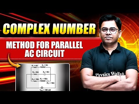 Method for parallel AC Circuit | Alternating Current | JEE Advanced ✨📘