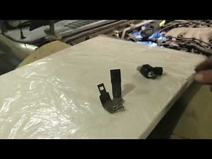Nissan Frontier 2004 Knock Sensor Relocation