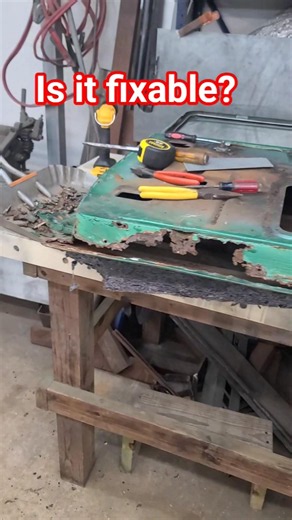 Do you think it's repairable? 1957 CHEVY