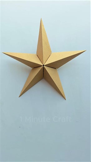 Amazing 3D star 🌟 ✨️ Making with toilet tissue roll #crafting #diy #papercrafts