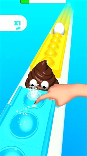 Pop run 3d Gameplay 3 level #gaming #Games #funny #poprun #gaming #gameplay #shorts