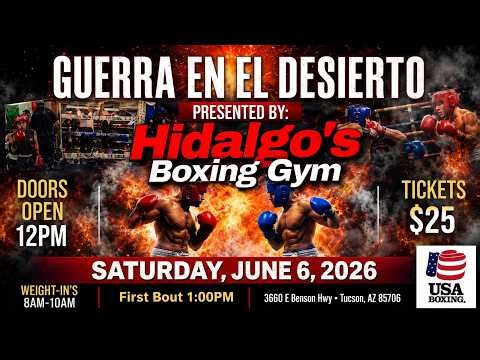 Guerra En El Desierto 2026 | LIVE Amateur Boxing | Tucson, Arizona | June 6, 2026