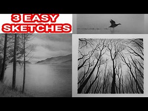 3 Easy Sketchbook Sketches For Beginners
