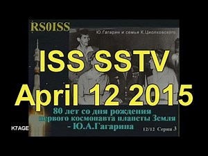 SSTV Images from the International Space Station