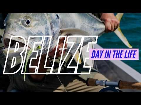 BELIZE: A Day Fly Fishing for Permit, Bonefish, Jacks and Barracuda
