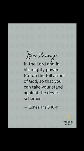 Put On the Armor of God 🛡️ | Ephesians 6:10–18 #versebyverse #ephesians6 #fullarmorofgod