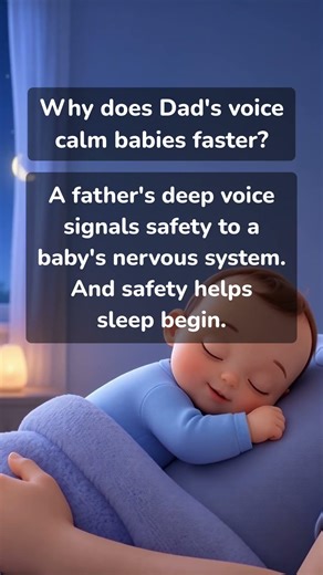 Why Dad’s Voice Helps Babies Sleep | Brahms’ Lullaby