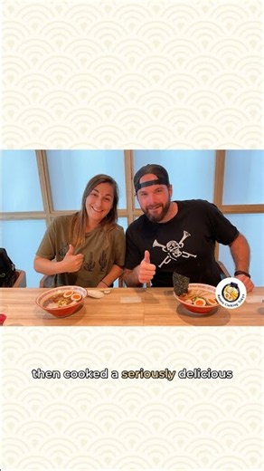 I learned ramen and nigiri in a Tokyo cooking class