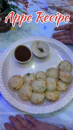 Soft & Crispy Appe Recipe | South Indian Breakfast | Quick & Tasty Snack | Healthy Breakfast Idea 😋