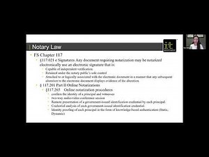 Remote Online Notarizations and E-Signatures: Best Practices and Limitations