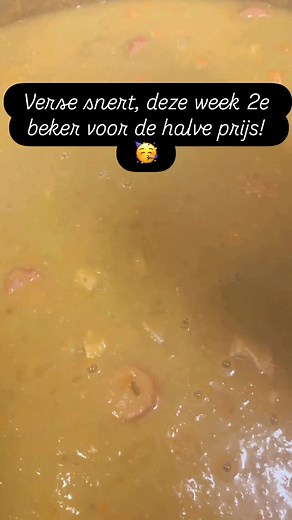 Heerlijke snert, vers uit de ketel! Komt u smullen? 🥳 | Spijkerman, keurslagerij & worstmakerij
