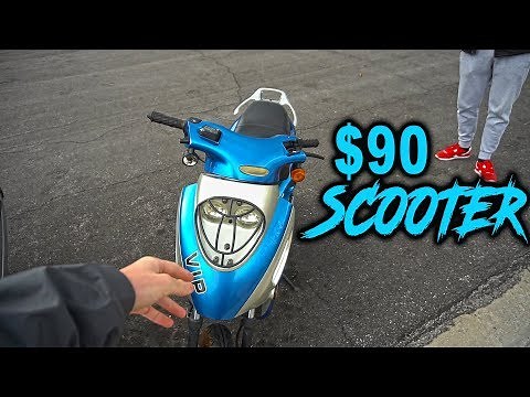 Bought a Craigslist 50cc Scooter for less than $100