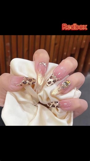 Stick on nails ❤️😍😍 Coming soon right here so like and share, leave a comment so you can find your back #nails #stickonnails