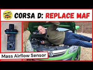 How To Replace Mass Airflow (MAF) Sensor | Vauxhall / Opel Corsa D (Easy DIY Fix)