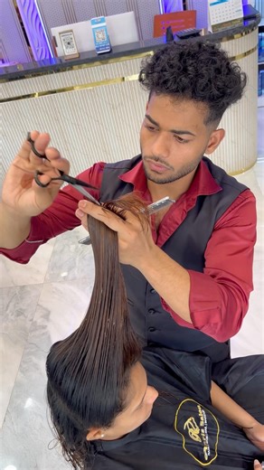 Trending long layer hair cut 💇‍♀️ | Viral haircut ❤️ #viral #hairstyles #fyp #quiz #viraltrend #yt
