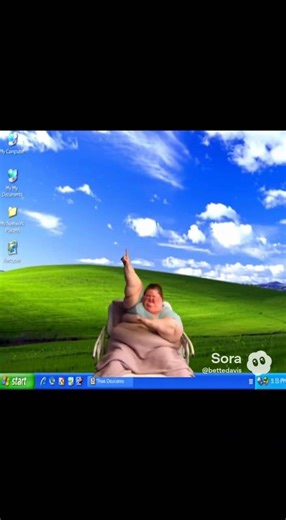 Windows XP Live Dancer #retro #windowsxp #tech