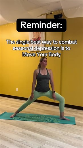Leah Little encourages movement as a powerful way to support mental health and ease seasonal depression. Learn more or book an appointment: www.silverliningspllc.com \\| 586-580-2975 #therapy #yoga #depression #nature #mentalhealth