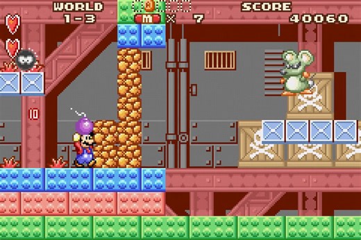The original Game Boy Advance didn't have a backlit screen, so to compensate the developers used a lot more saturation and gamma to keep things visible.I didn't realize my emulator was automatically set to correction.On the left is native while the right is color corrected.Personally, I like how it looks on the right more. You can tell they were trying to make it look good on the GBA screen.I'm also a stickler for accuracy when presenting information, so I'm glad I turned the setting off.It's al
