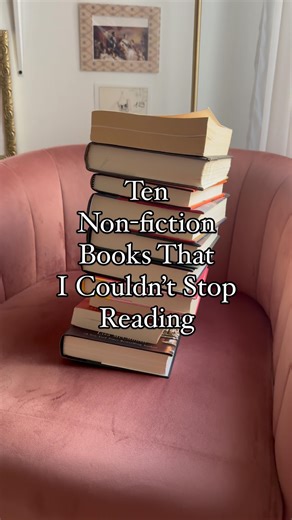 Kayla | A Professional Book Girl 🩷 on Instagram: "Non-fiction Books That I Loved ✨✨✨ In the last year I’ve really come to love my non-fiction reads. A big part was finding my niche, and the best format for me. I listened to all of these and non-fiction audiobooks have completely replaced podcasts for me. Here are ten books that I recently listened to and was obsessed with! ⭐️ Abigail Adams 💘 Eleanor ⭐️ The Tell 💘 The Rebel Empresses ⭐️ The Waiting Game 💘 The Art Spy ⭐️ Dinner for Vampires 💘