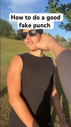Fake punch tutorial #stunts #filmmaking ￼