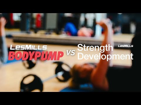 What is the difference between Les Mill's BodyPUMP and Strength Development?
