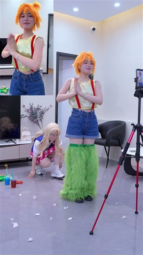 来和小霞一起跳舞吧！！！#shorts #cosplay