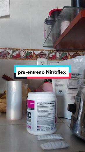Beneficios del pre-entreno Nitraflex para el gimnasio