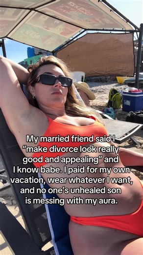 Feels good over here 🧡 #divorce | divorce babe