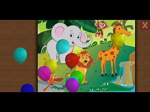 🐘 🦒 Jungle Animals Shape Matching Puzzle 🧩 - Animal Jigsaw Puzzle Toddlers Walkthrough