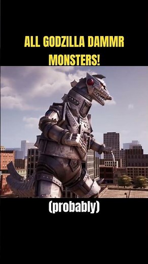 ALL GODZILLA DESTROY ALL MONSTERS MELEE MONSTERS! (Probably) #godzilla #godzillagame