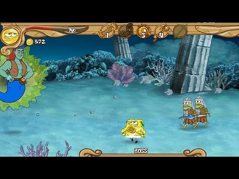 Spongebob and the Clash of Triton - Gameplay