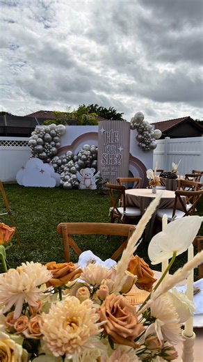 Marie’s Touch | Party Sets & Fabrication Studio on Instagram: "When rental companies don’t have it, you build it in foamboard. This is exactly what happened. Sabine @sdulciodesigns called and said she couldn’t find this backdrop anywhere for rent. she needed a specific shape and real depth, not something flat. So we skipped the wood shop and took it straight to the foamboard lab.Hugo got to play with a little math 🤣and 3 hours later, this layered 3D cloud backdrop came to life. That’s the advan