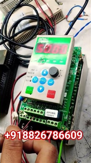 Control techniques vfd #industrialelectrician #electrical #controlengineering #industrialcontrol