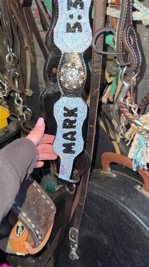 I will be taking orders starting April #horsetack #bling #costom #rodeo #needthat