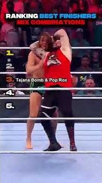 WWE Best Finishers Mix Combinations || WWE Rankings || RAW & SMACKDOWN
