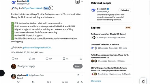 Day 2 - DeepSeek开源周第二天：DeepEP混合专家训练及推理优化